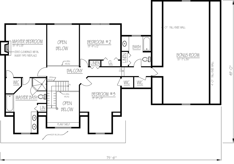 Larissa Floor Plan Upper